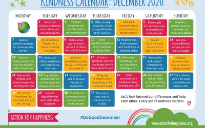 Action for Happiness Kindness Calendar